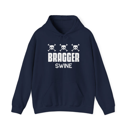 BraggerSwine Game Over Unisex Heavy Blend™ Hooded Sweatshirt