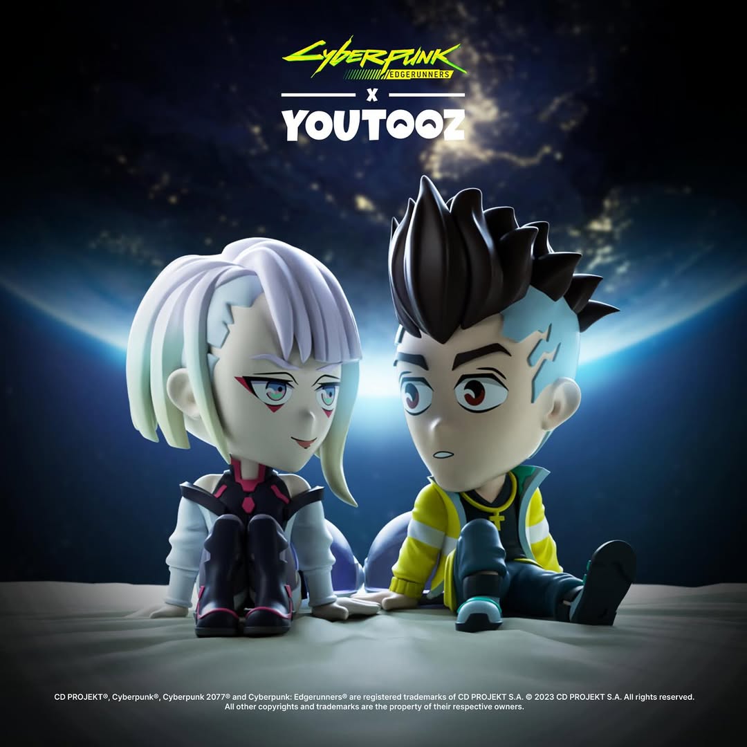 Youtooz Cyberpunk 2077 Edgerunners Vinyl Figures | 4-5 Inch Collectibles
