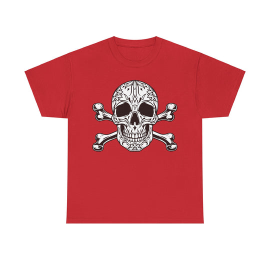 Fancy Skull Unisex Heavy Cotton Tee