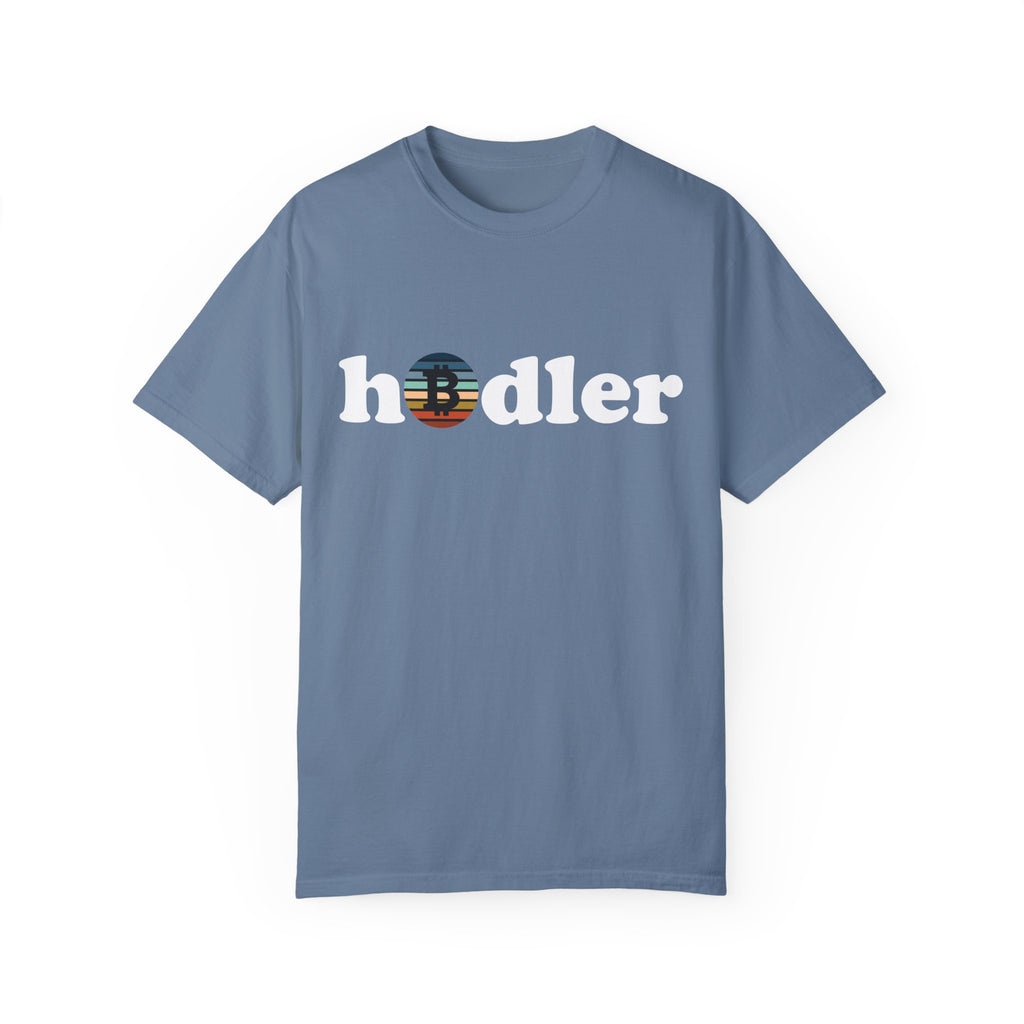 BraggerSwine Unisex Garment-Dyed T-Shirt - hodler - Tee
