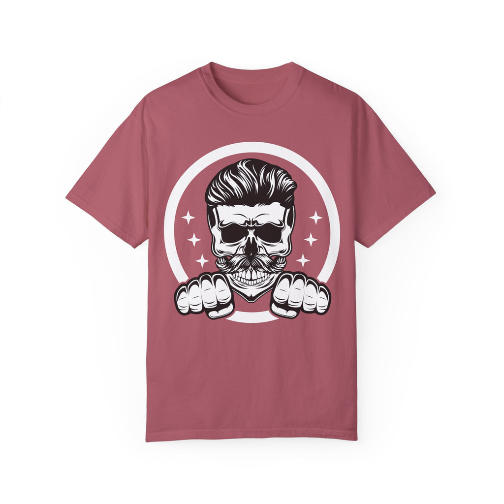 BraggerSwine Unisex Garment-Dyed T-Shirt - Skull & Knuckles