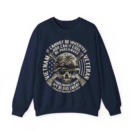 Vietnam Veteran Skull Unisex Heavy Blend™ Crewneck Sweatshirt