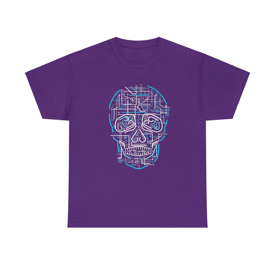 Electric Skull Unisex Heavy Cotton Tee