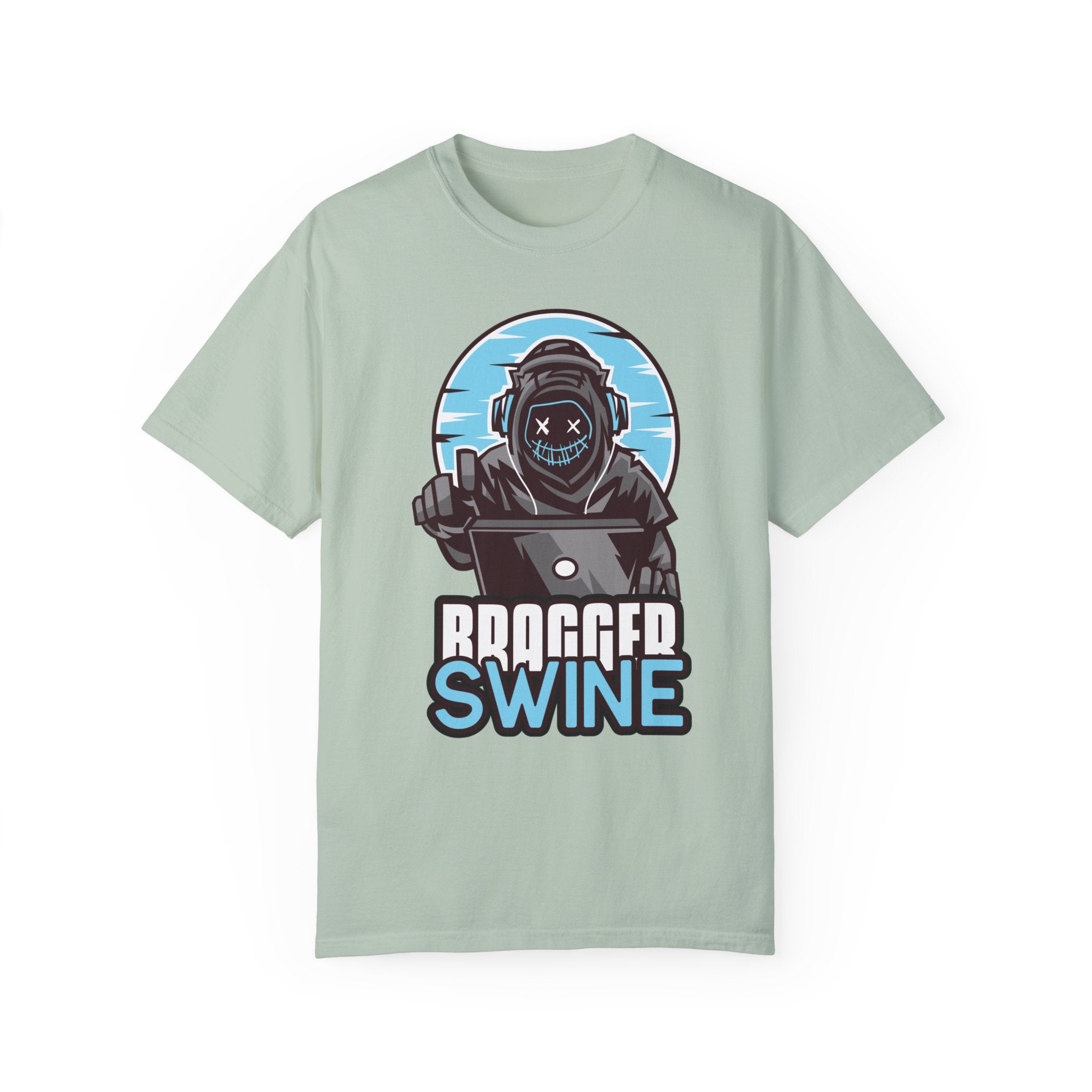 BraggerSwine Unisex Garment-Dyed T-Shirt - Hacker