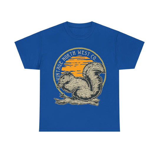 Vintage North West Squirrel co  Unisex Heavy Cotton Tee