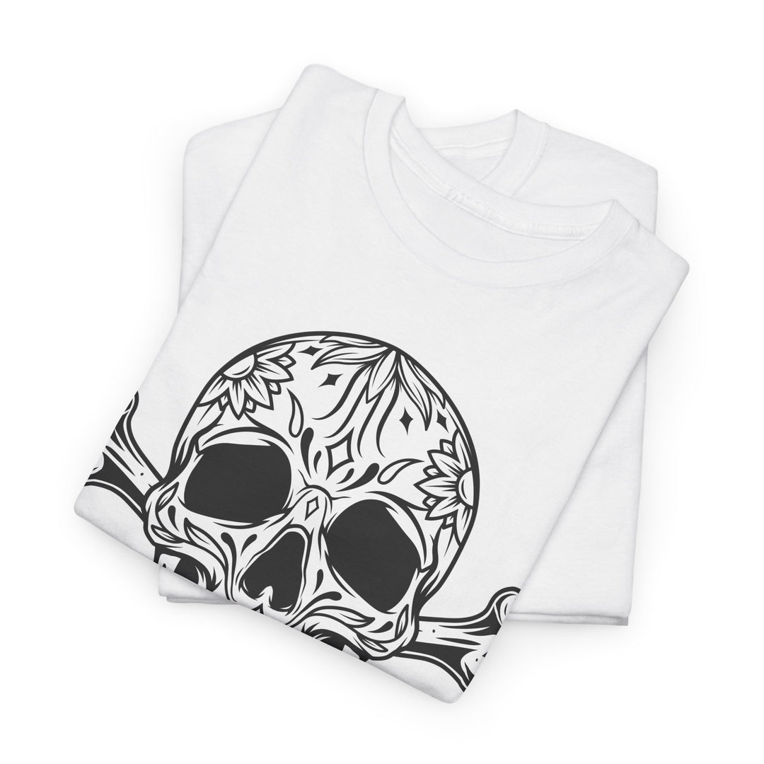 Fancy Skull Unisex Heavy Cotton Tee