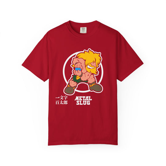 Metal Slug Bancho Character T-Shirt — Retro Arcade Gamer Tee