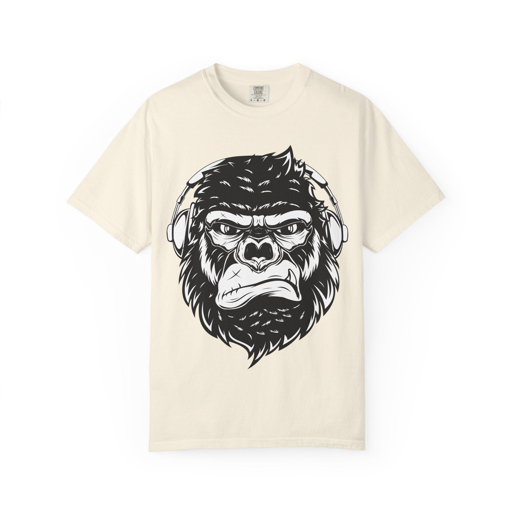 Gorilla Head Graphic T-Shirt