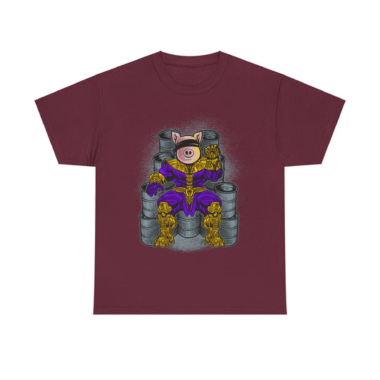 Pig Thanos Unisex Heavy Cotton Tee