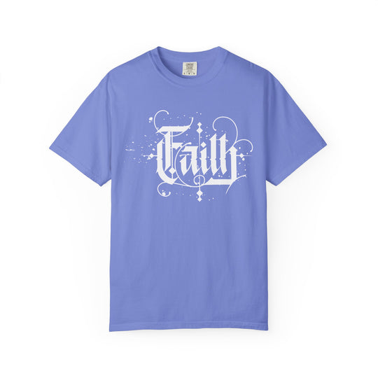 Faith Graphic T-Shirt — Vintage Script Religious Tee