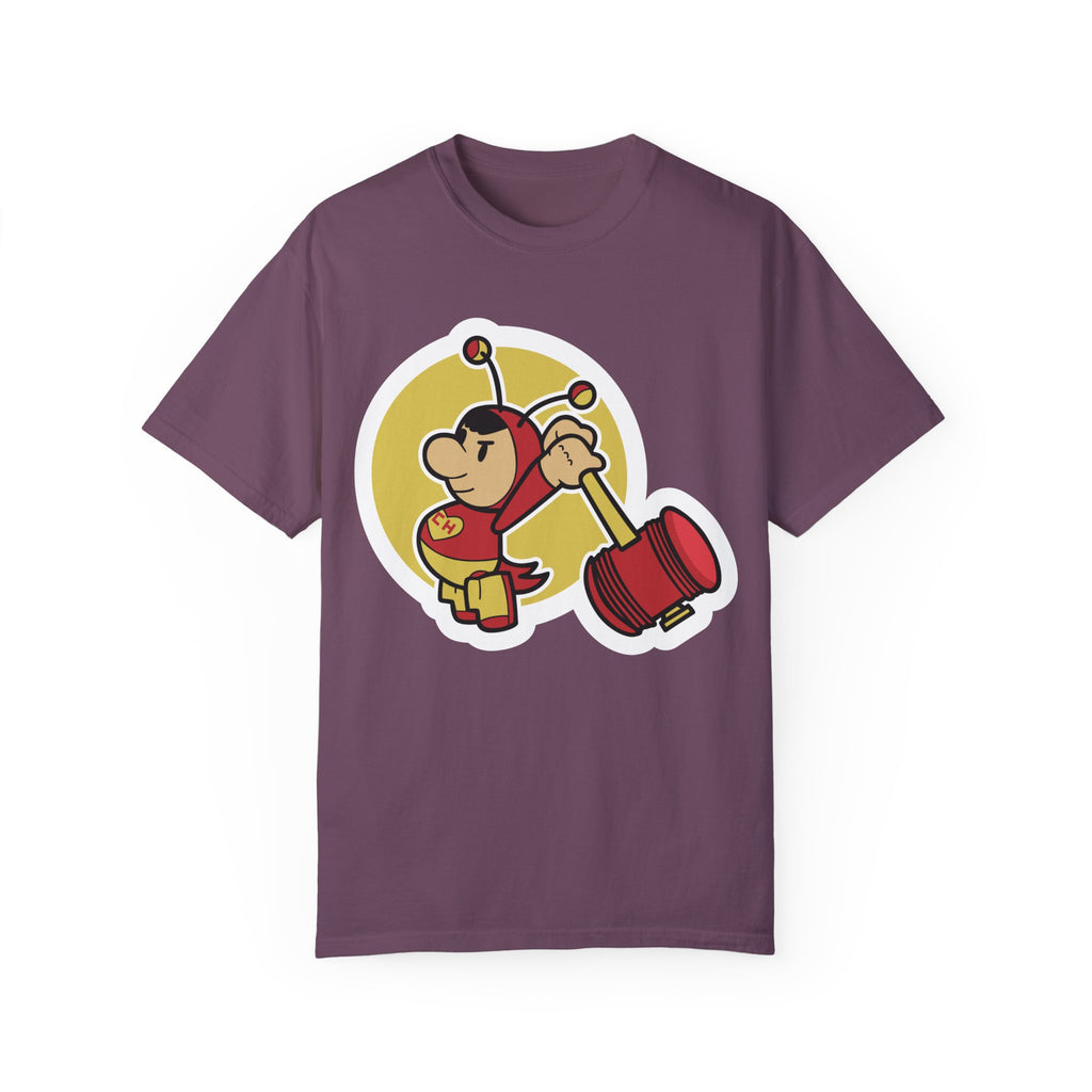 BraggerSwine Unisex Garment-Dyed T-Shirt - Chapulin