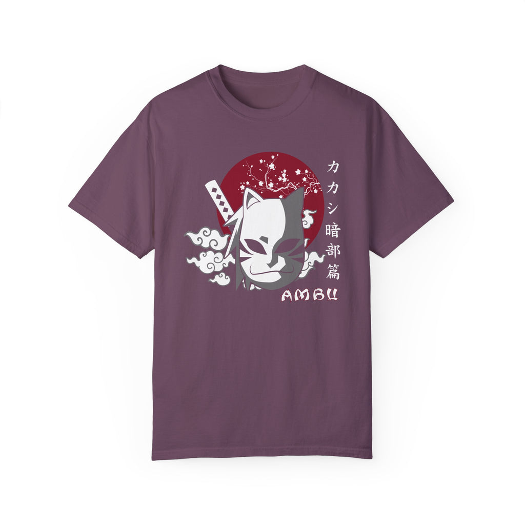 BraggerSwine Unisex Garment-Dyed T-Shirt - Anbu Anime Mask