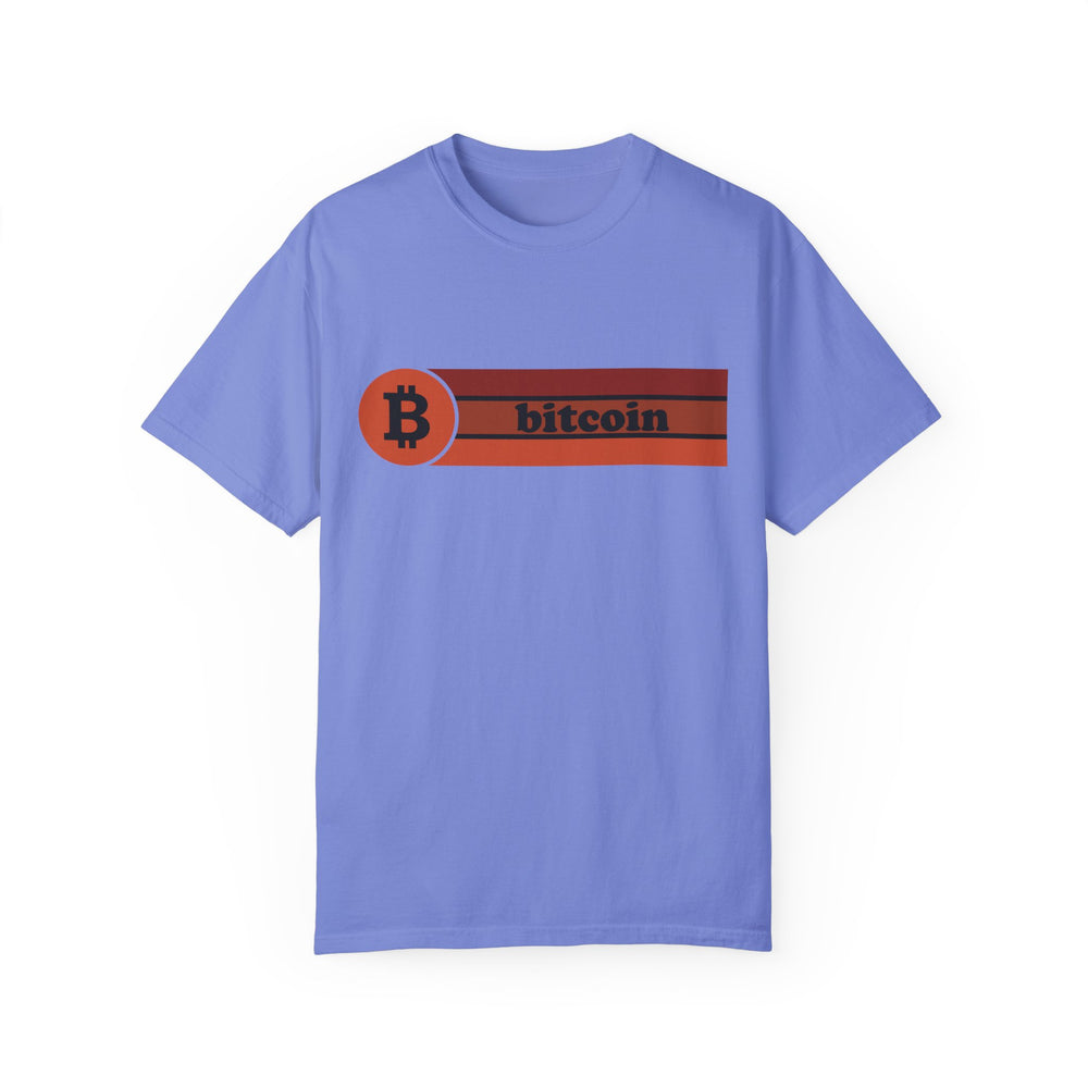 BraggerSwine Unisex Garment-Dyed T-Shirt - Bitcoin