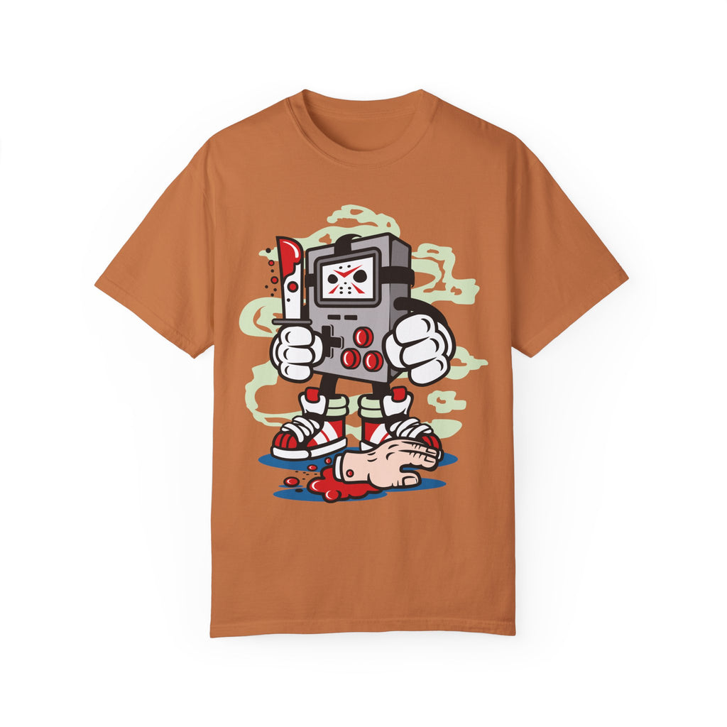 BraggerSwine Unisex Garment-Dyed T-Shirt - Gamer Serial Killer