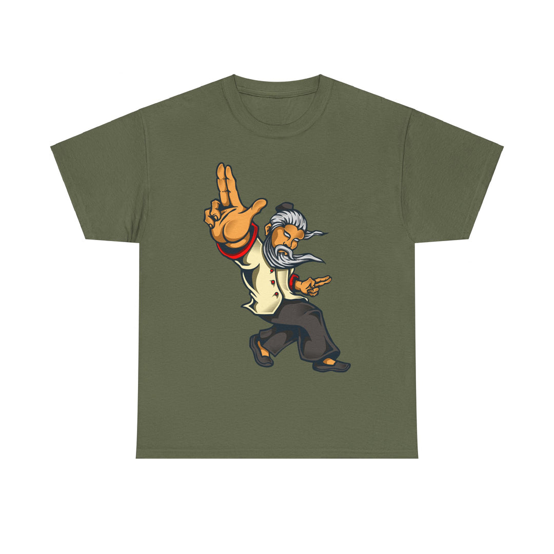 Kungfu Shifu Unisex Heavy Cotton Tee