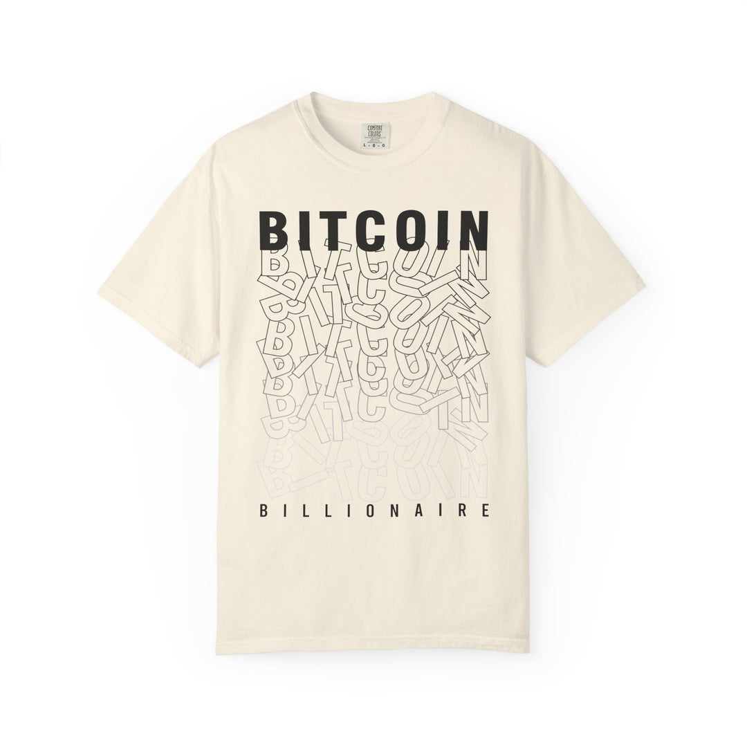 Bitcoin Billionaire T-Shirt — Crypto Logo Graphic Tee