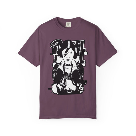 Punk Girl Graphic T-Shirt — Retro Rock Band Tee