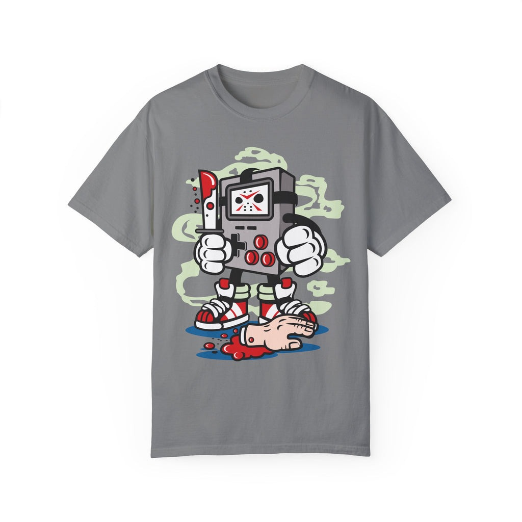 BraggerSwine Unisex Garment-Dyed T-Shirt - Gamer Serial Killer