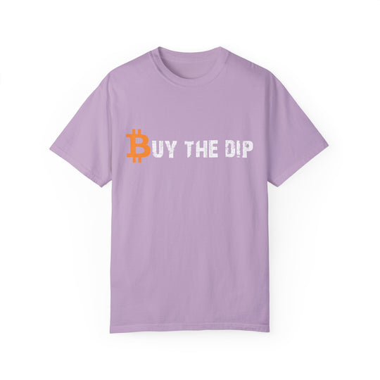 BraggerSwine Unisex Garment-Dyed T-Shirt - Bitcoin Buy The Dip