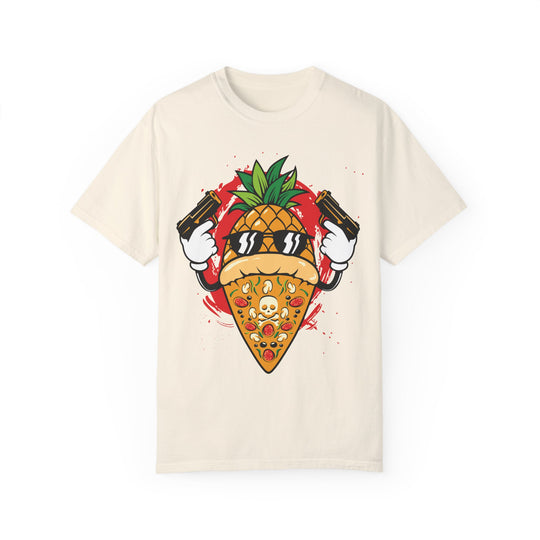 BraggerSwine Unisex Garment-Dyed T-Shirt - Sweet Pizza Mafia