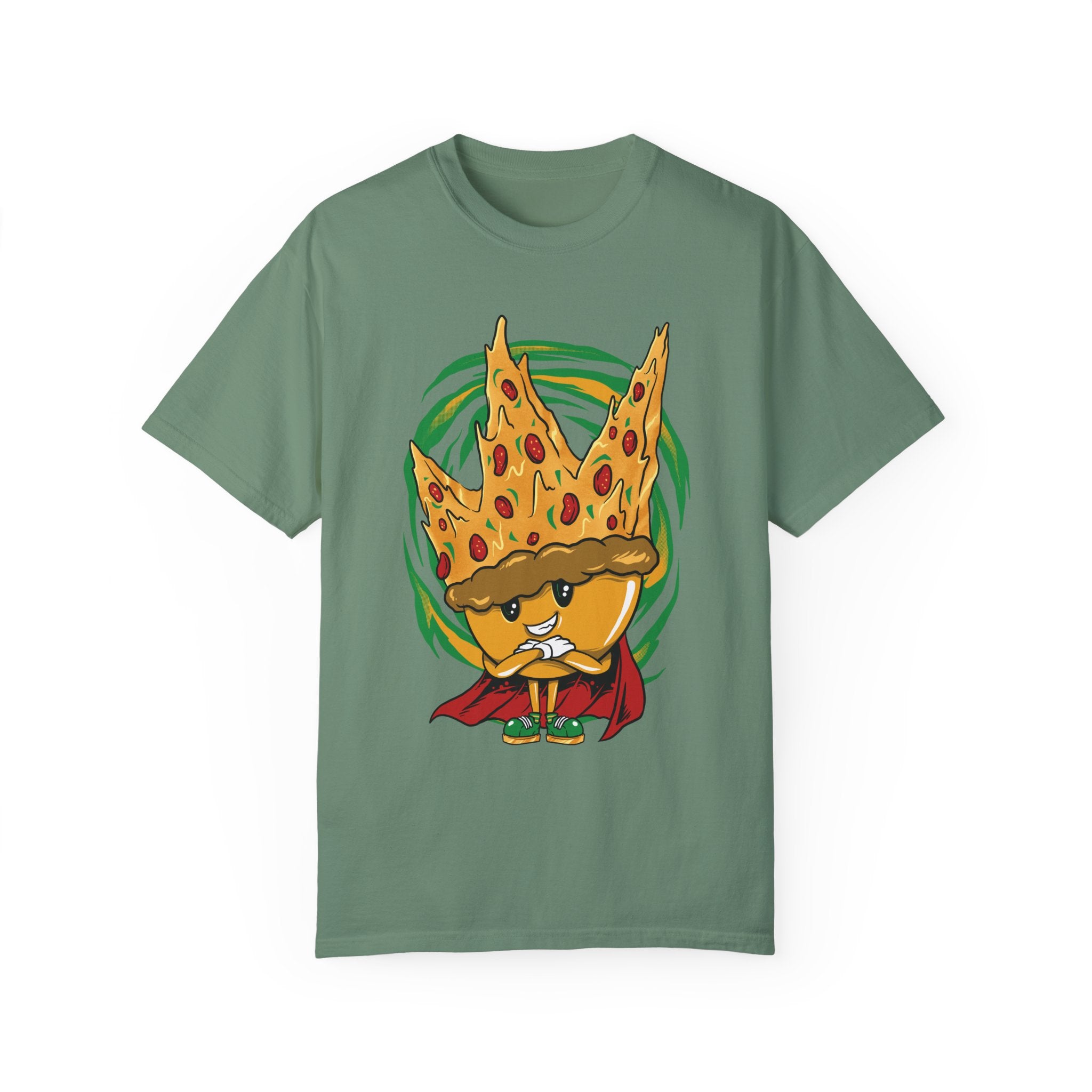 BraggerSwine Unisex Garment-Dyed T-Shirt - Pizza King