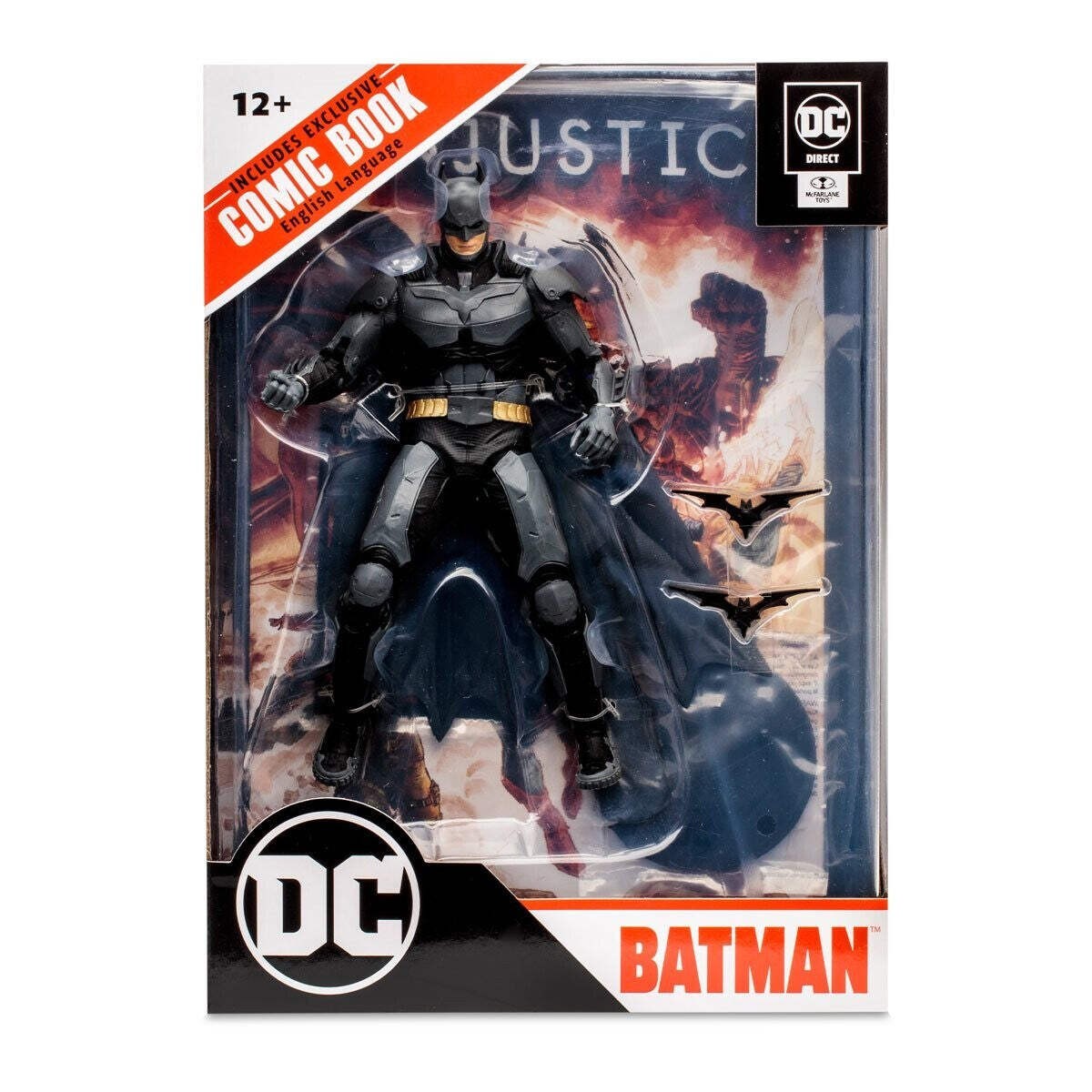 Injustice 2 Batman Page Punchers 7-Inch Scale Action Figure with Injustice Comic