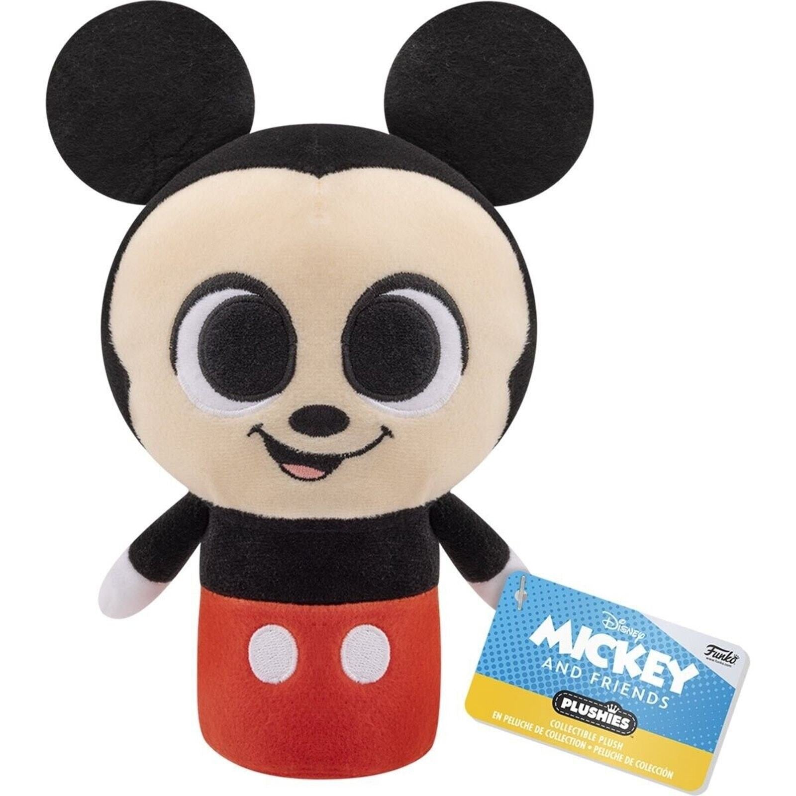 Funko Disney Classics Plush: 7" Mickey Mouse Stuffed Toy, Perfect for Play!
