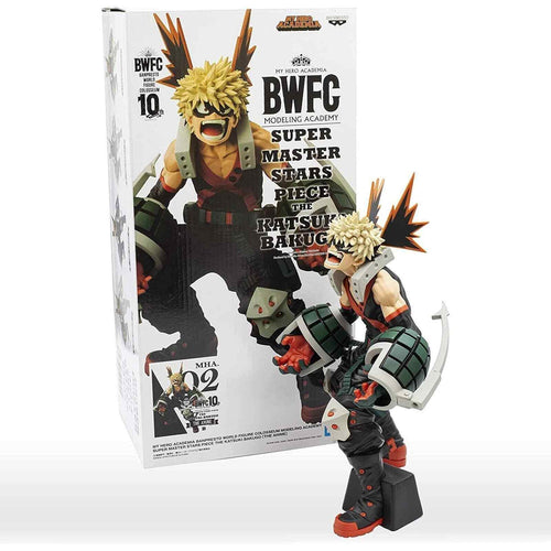 Banpresto - My Hero Academia BWFC Super Master Stars Katsuki Bakugo Anime Figure