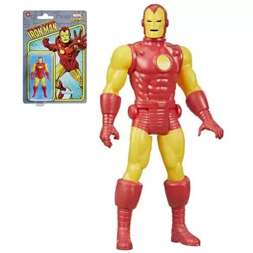 Marvel LegendsMarvel Legend Retro Iron Man 3.75" Action Figure Case Fresh (2021)
