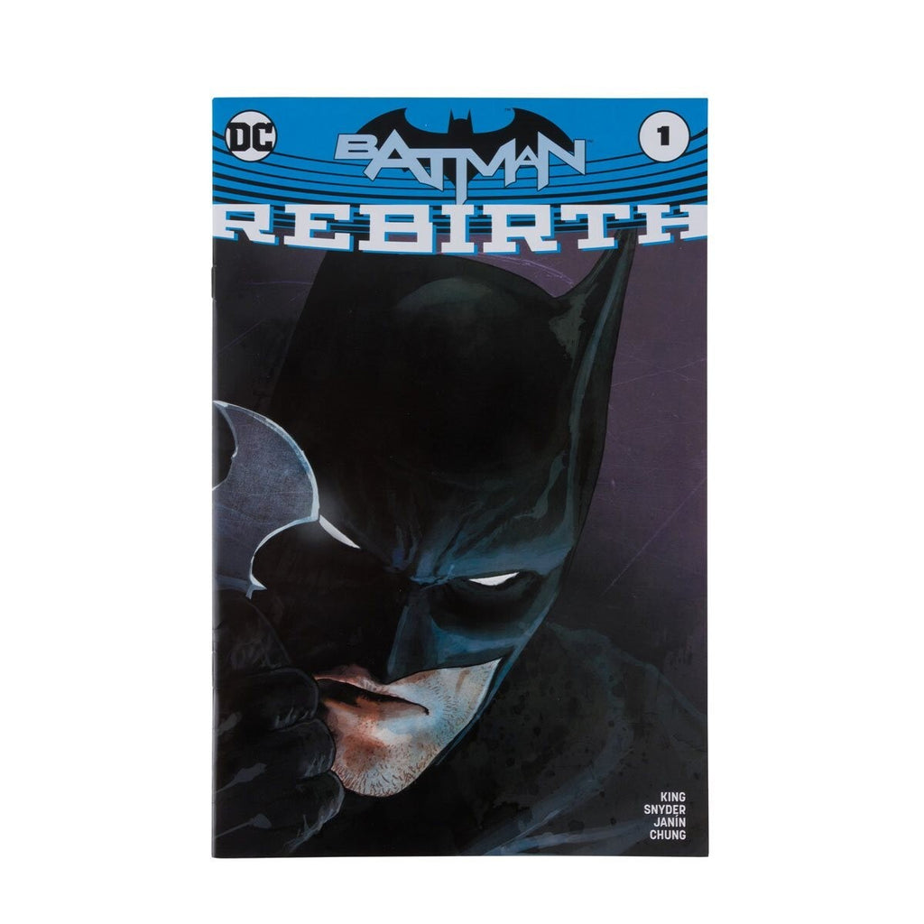 DC Batman Page Punchers Batman Rebirth Comic Book and Action Figure