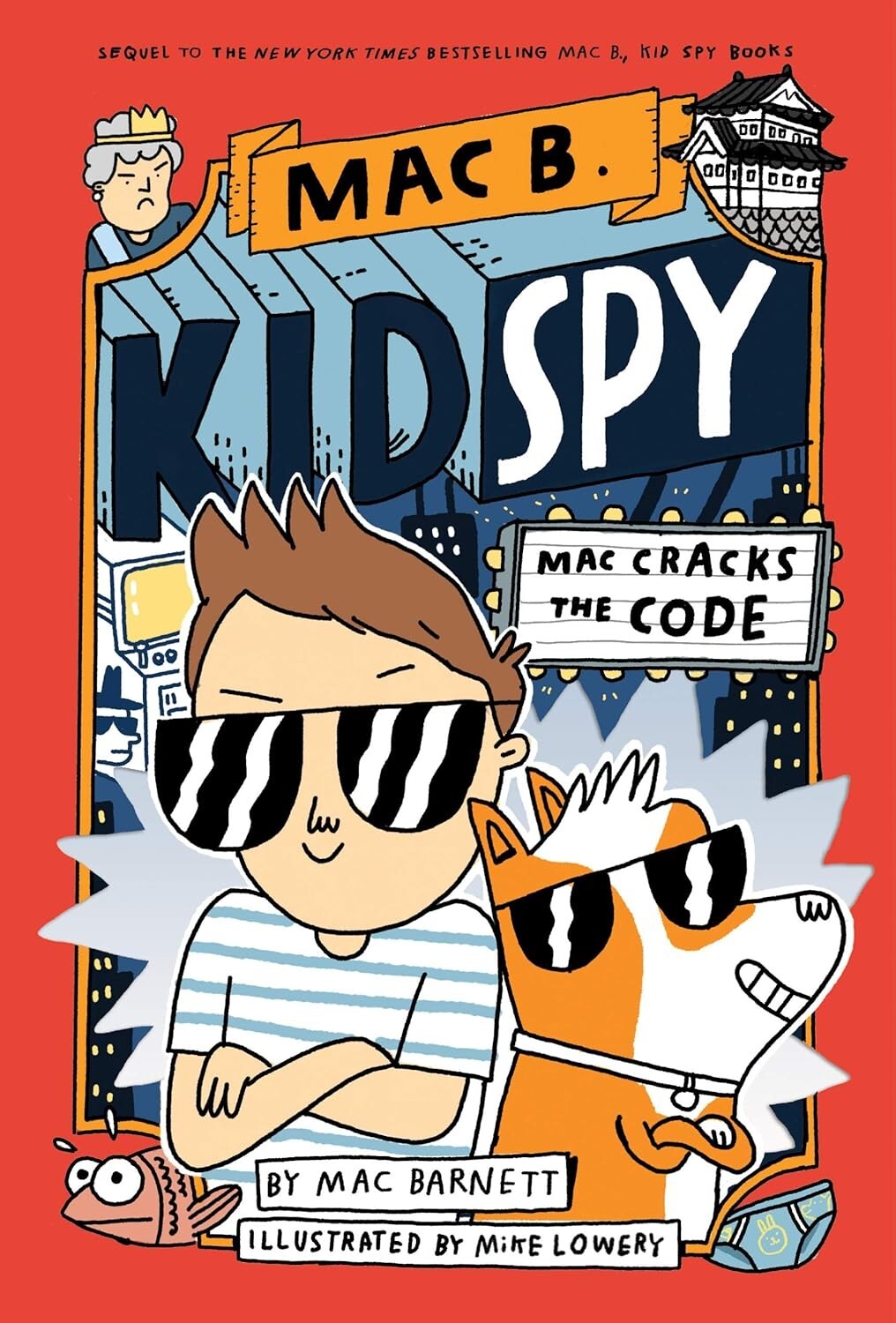 Mac Cracks the Code (Mac B., Kid Spy #4) Hardcover – Illustrated
