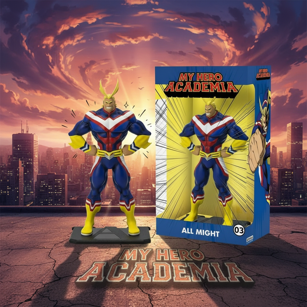 My Hero Academia All Might Anime Figurine Collectable Toy Action Figure 10" Tall