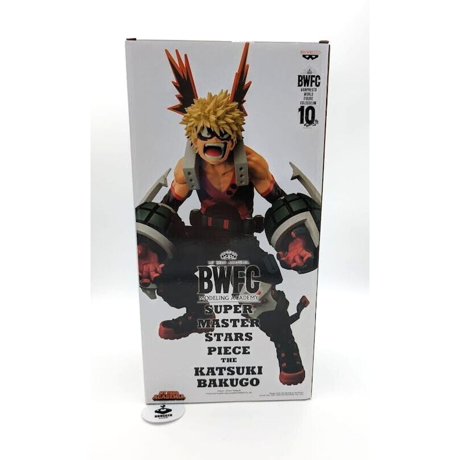 Banpresto - My Hero Academia BWFC Super Master Stars Katsuki Bakugo Anime Figure