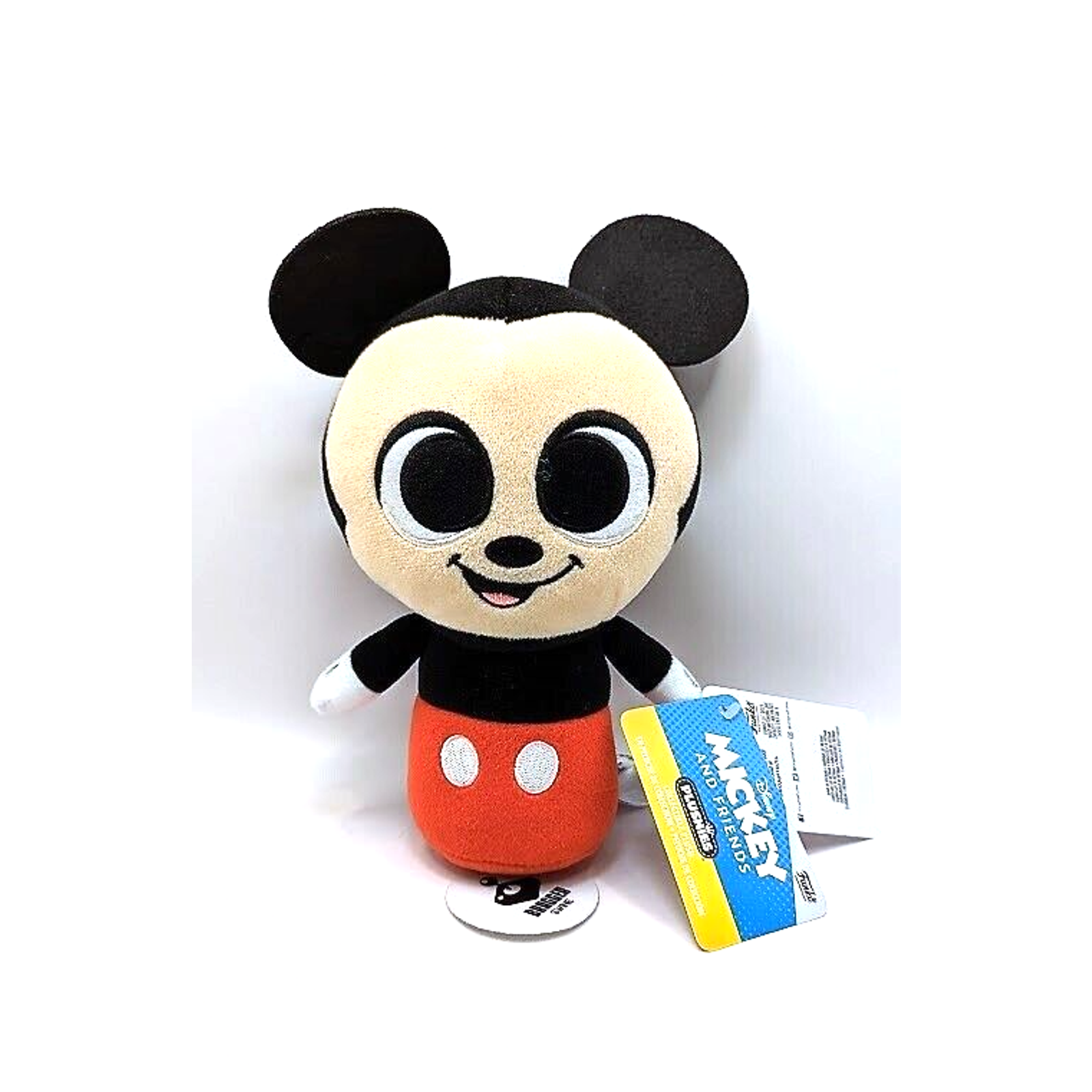 Funko Disney Classics Plush: 7" Mickey Mouse Stuffed Toy, Perfect for Play!