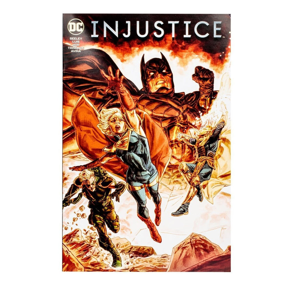 Injustice 2 Batman Page Punchers 7-Inch Scale Action Figure with Injustice Comic