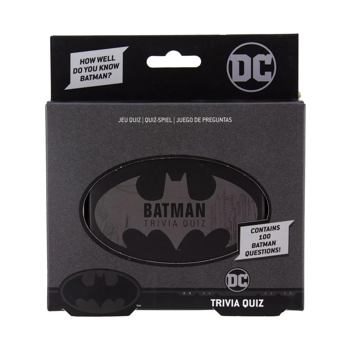 DC Comics Batman Trivia Quiz Game for Fans 100 Questions