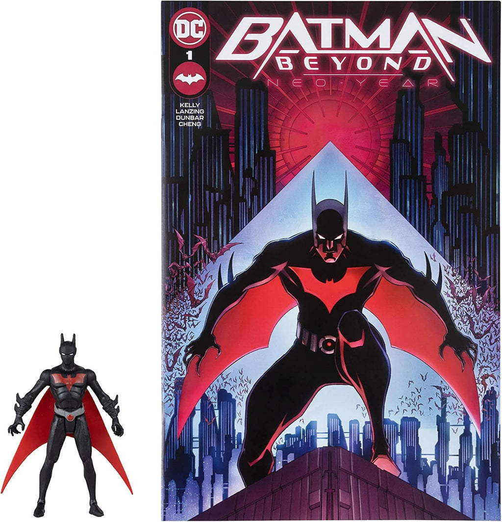 Batman Beyond DC Direct Neo Year-Page Punchers 3" Action Figure With Comic Book