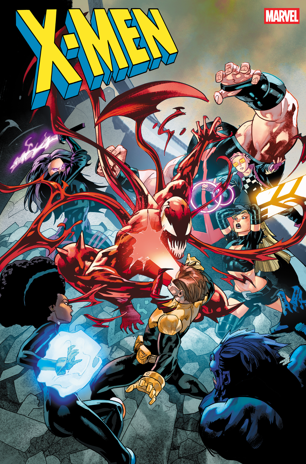 X-Men #18 (2024) Variant Cover C X-Men vs Carnage Symbiote Marvel