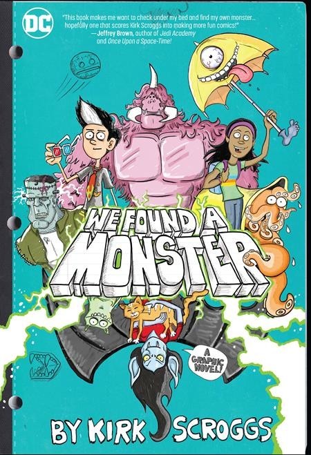 WE FOUND A MONSTER TPB DC Comics Graphic Novel Kirk Scroggs Last Kids on Earth