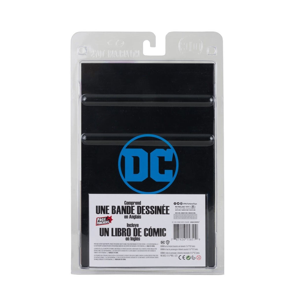 DC Batman Page Punchers Batman Rebirth Comic Book and Action Figure