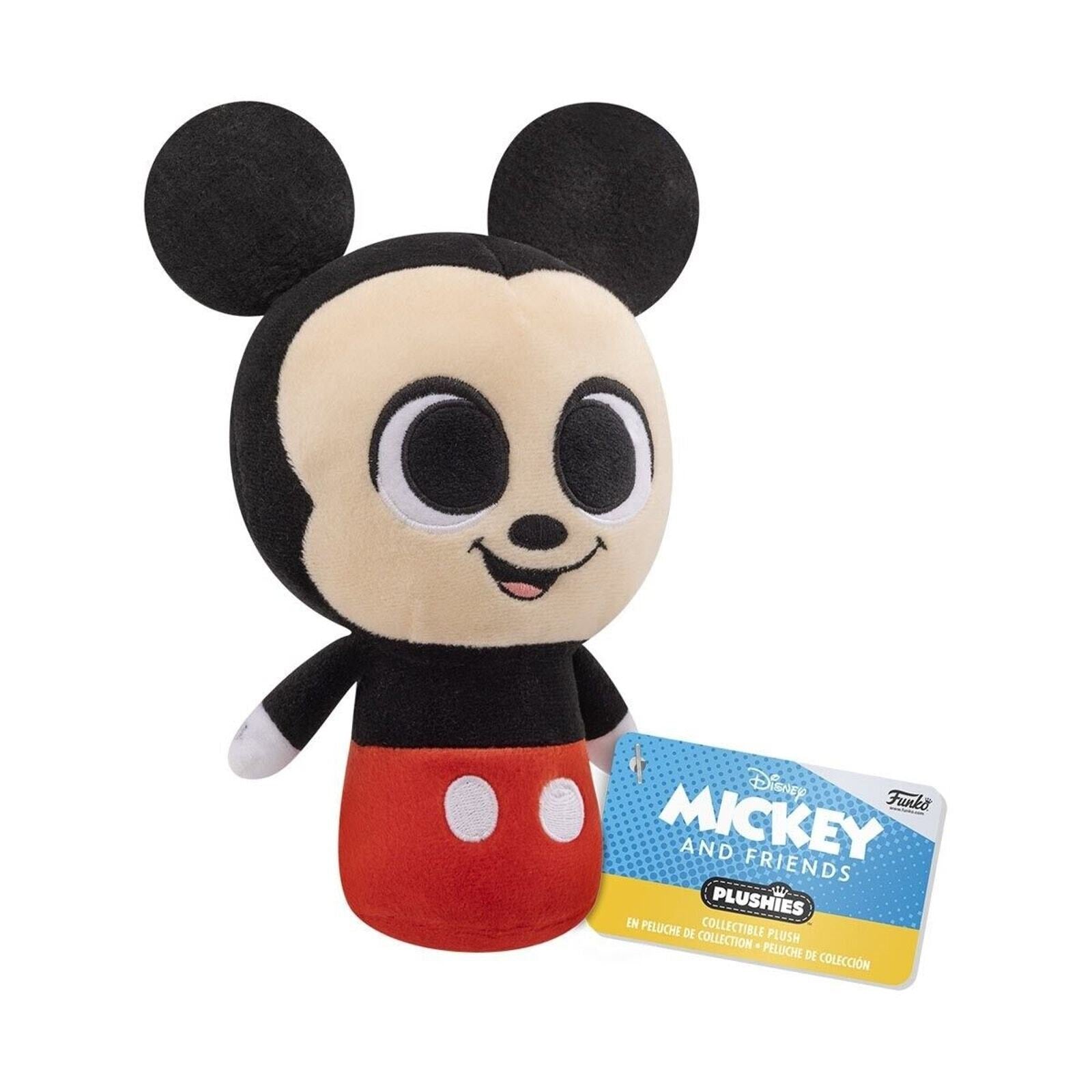 Funko Disney Classics Plush: 7" Mickey Mouse Stuffed Toy, Perfect for Play!