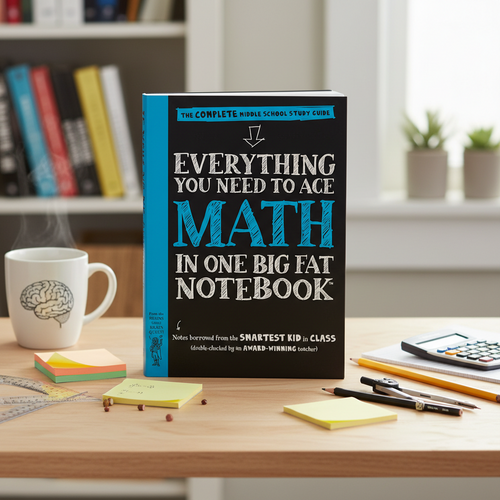 Ace Middle School Math: The Complete Study Guide in One Big Fat Notebook