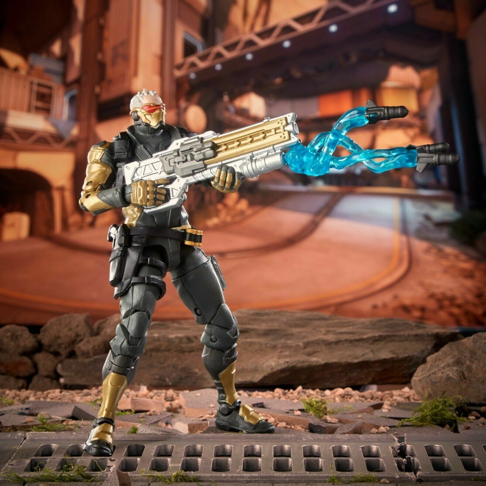 Soldier: 76 (Golden) Blizzard Overwatch Ultimates 6-Inch Hasbro Action Figure