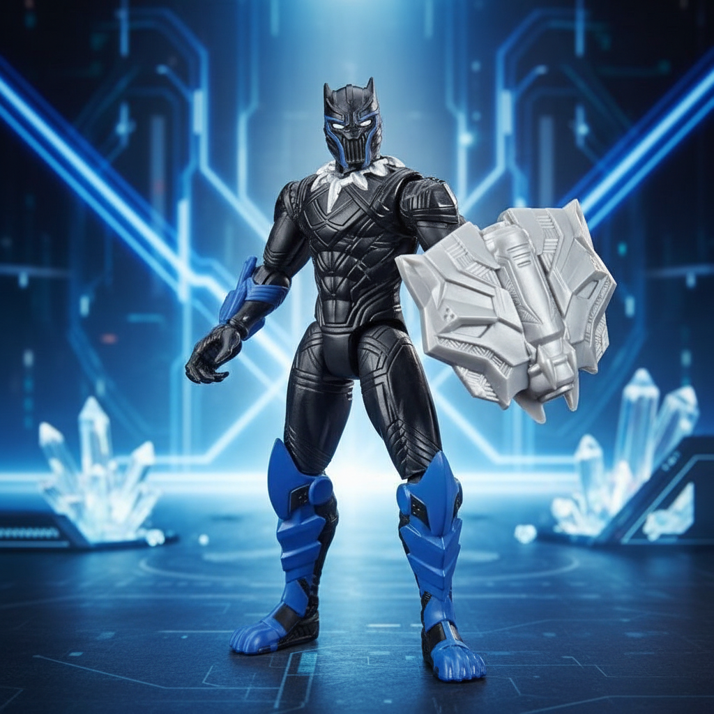 Marvel Avengers Mech Strike Black Panther 6 Inch Action Figure - Hasbro 