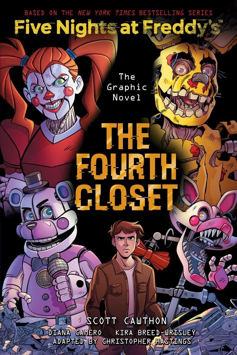 Enter the chilling world of Five Nights at Freddy's: The Fourth Closet Novel!
