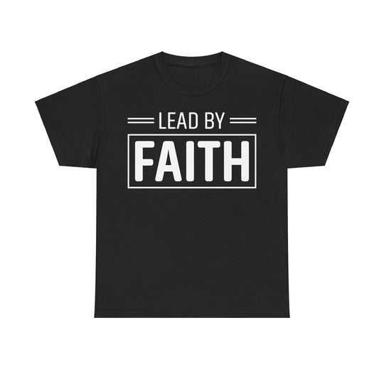 Lead By Faith Unisex Heavy Cotton Tee