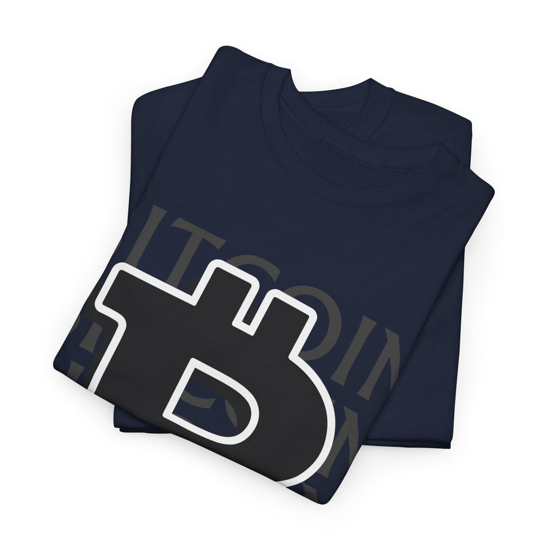 Bitcoin Unisex Heavy Cotton Tee