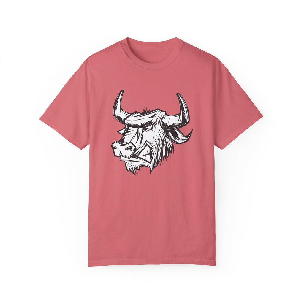 BraggerSwine Unisex Garment-Dyed T-Shirt - Bull