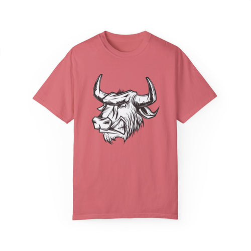 BraggerSwine Unisex Garment-Dyed T-Shirt - Bull