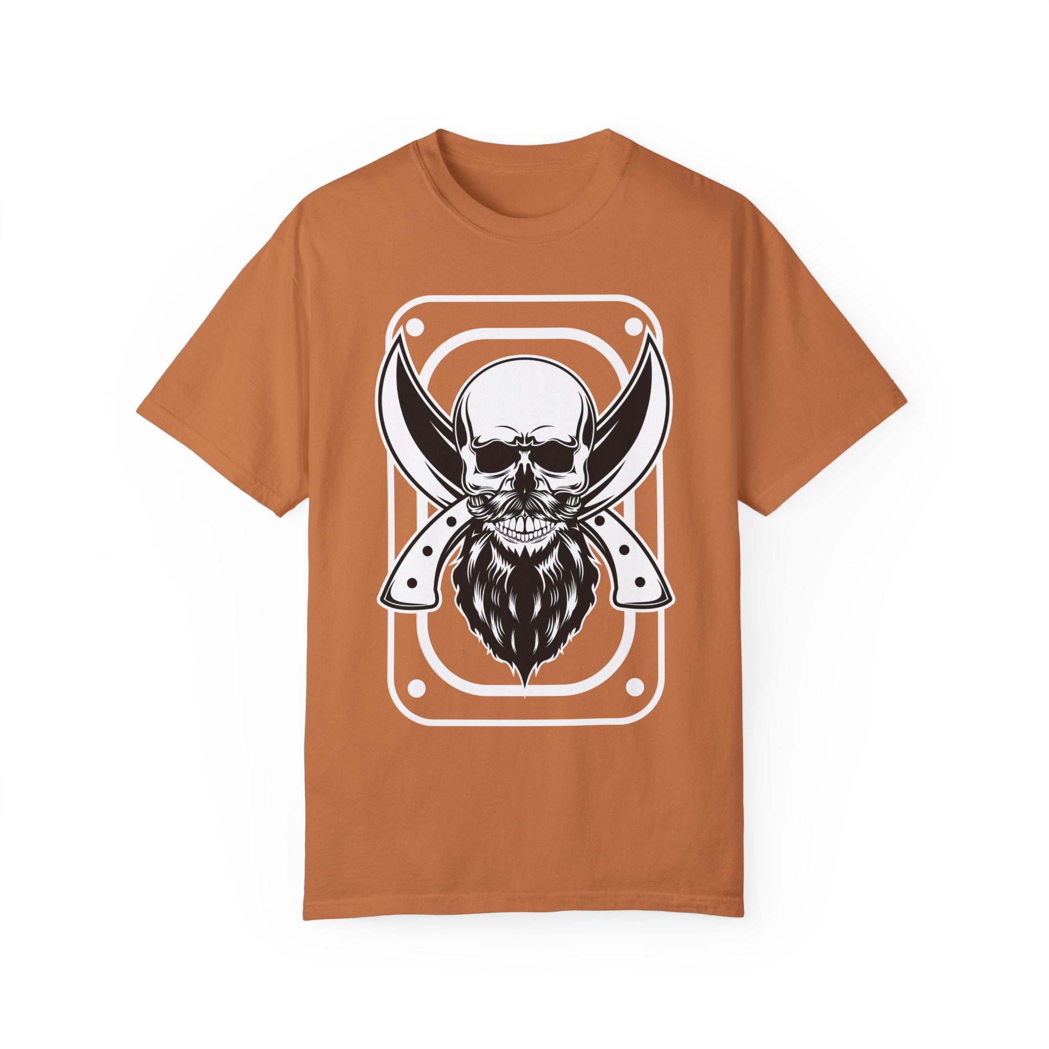 BraggerSwine Unisex Garment-Dyed T-Shirt - Skull